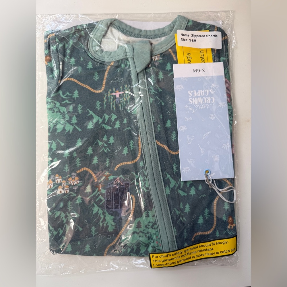 LC&C Emerald City Shortie Romper